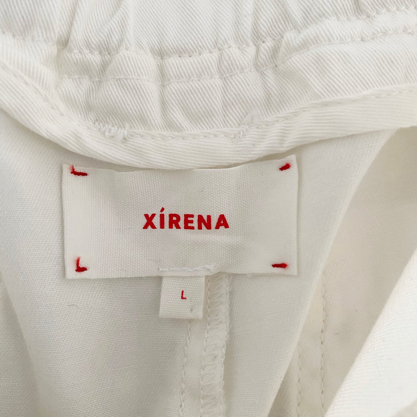 Xirena "Tucker" Utility Pant in White, size Large