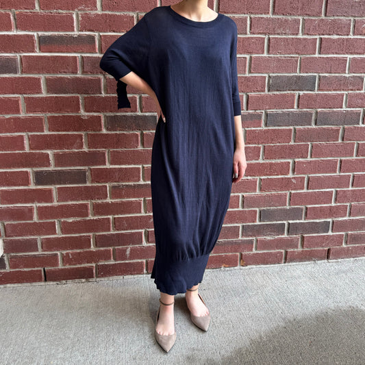 Rismat by Y's Knit Dress in Navy, fits XS/S