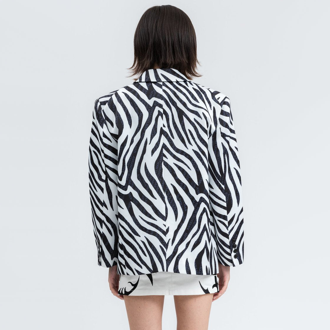Ann Andelman Zebra Print Blazer, size 34