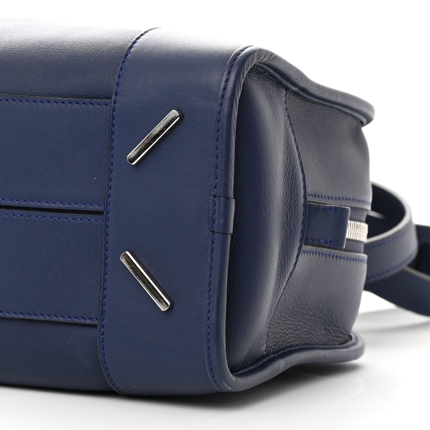 Loewe Amazona 28 Bag in Navy Nappa Calfskin