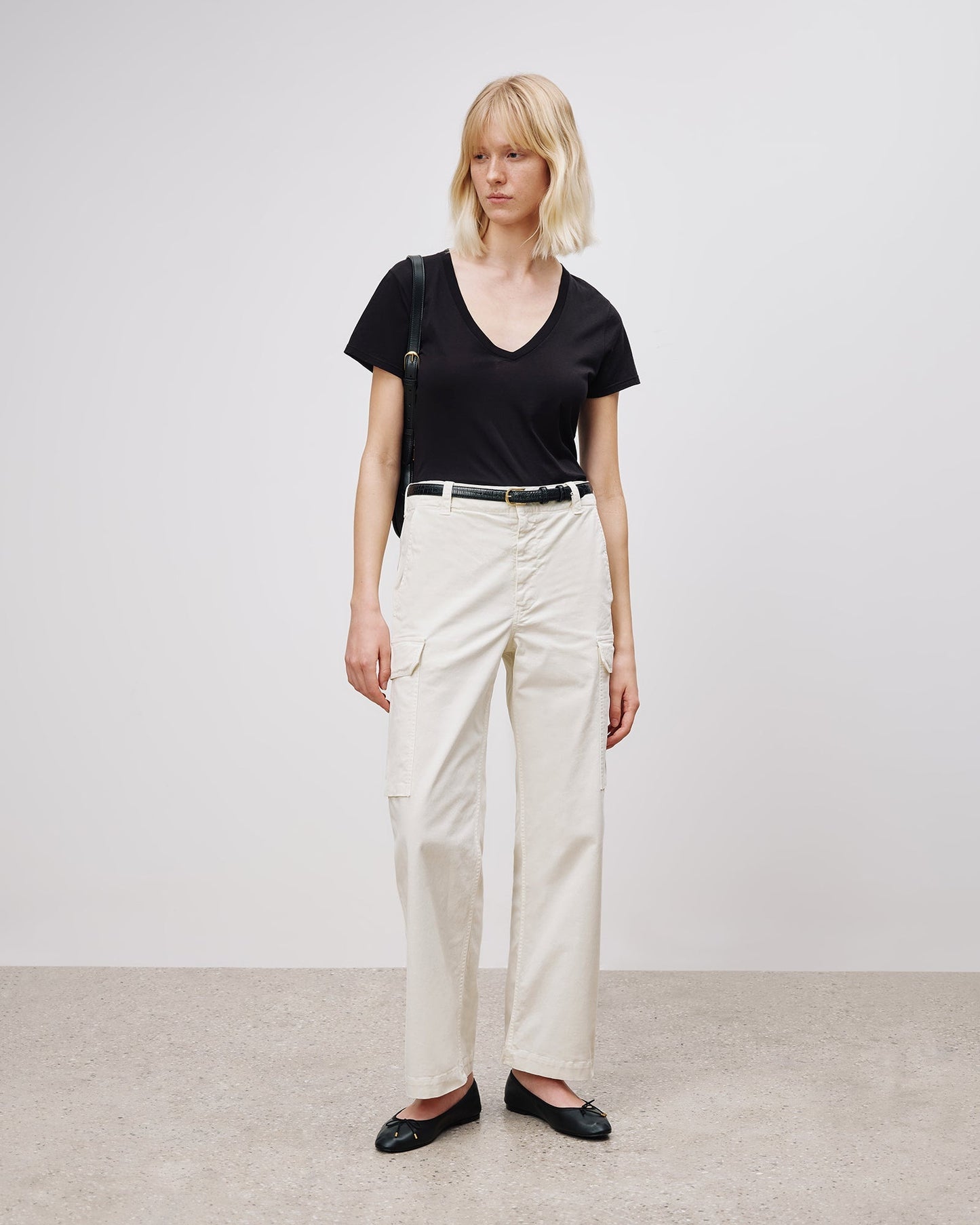 Nili Lotan "Leofred" Cargo Pants in "Midnight", size 10
