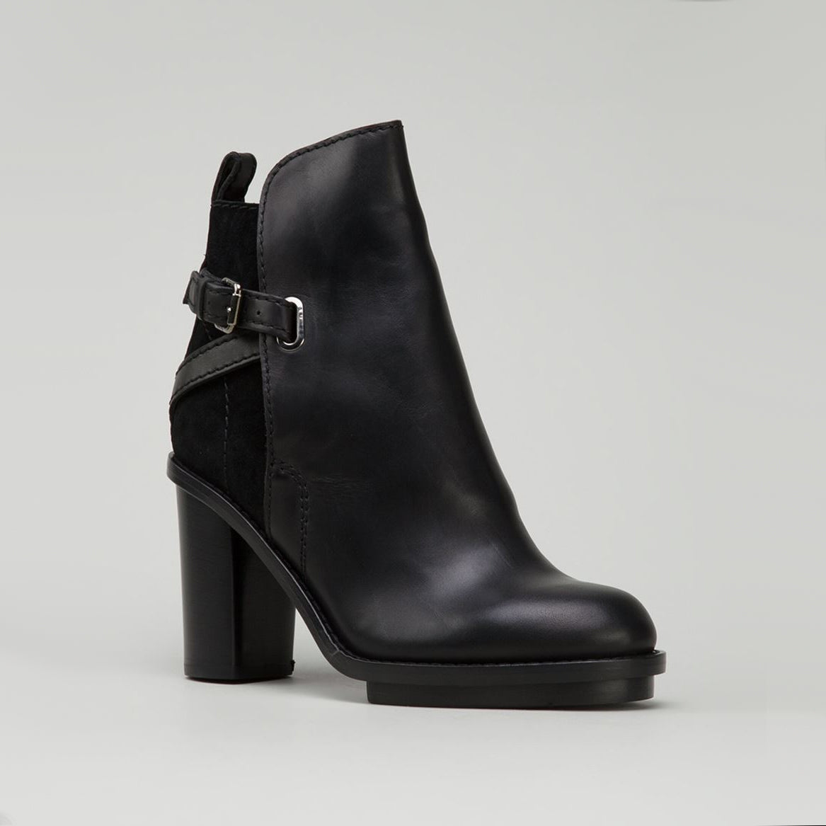 ACNE STUDIOS "Cypress" Ankle Boot in Black, size 40