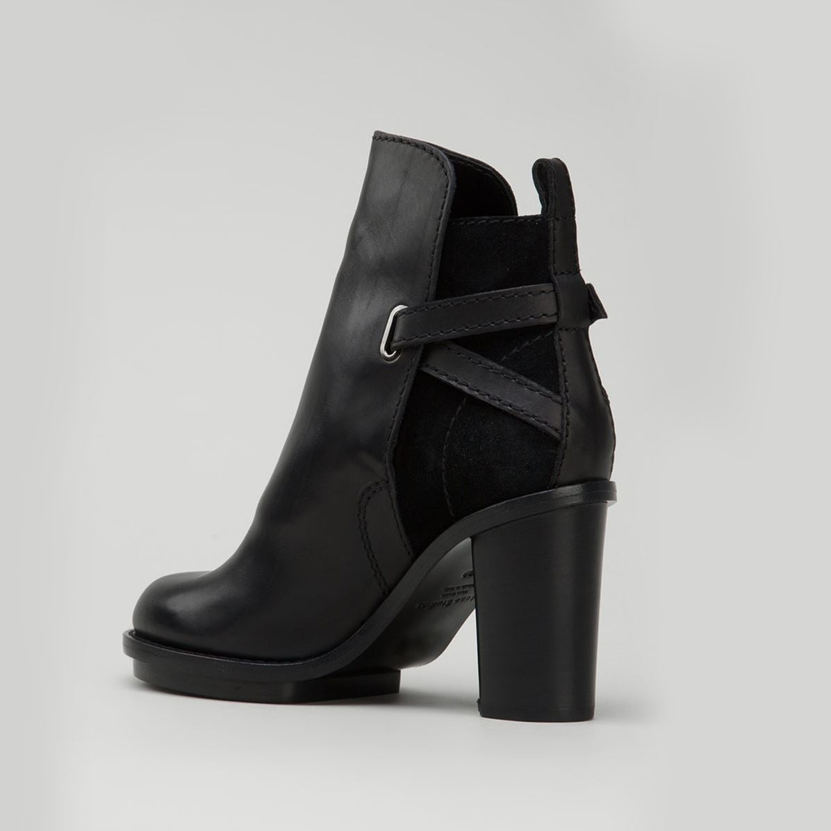 ACNE STUDIOS "Cypress" Ankle Boot in Black, size 40