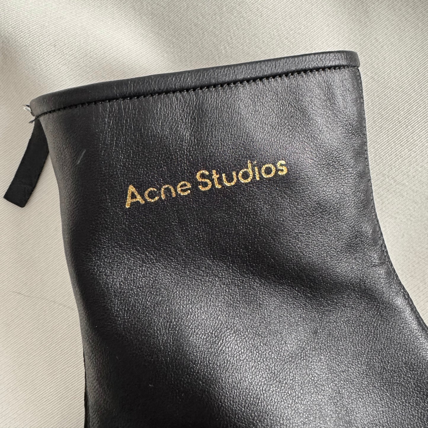 Acne Studios "Bertine" Boots in Black, size 40