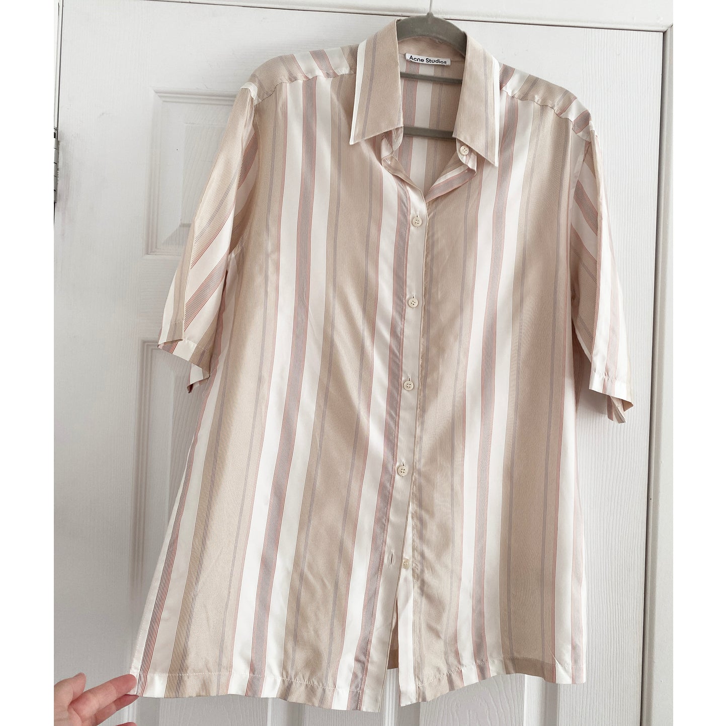 ACNE Pinstripe Shirt, size 36 (Size Small)