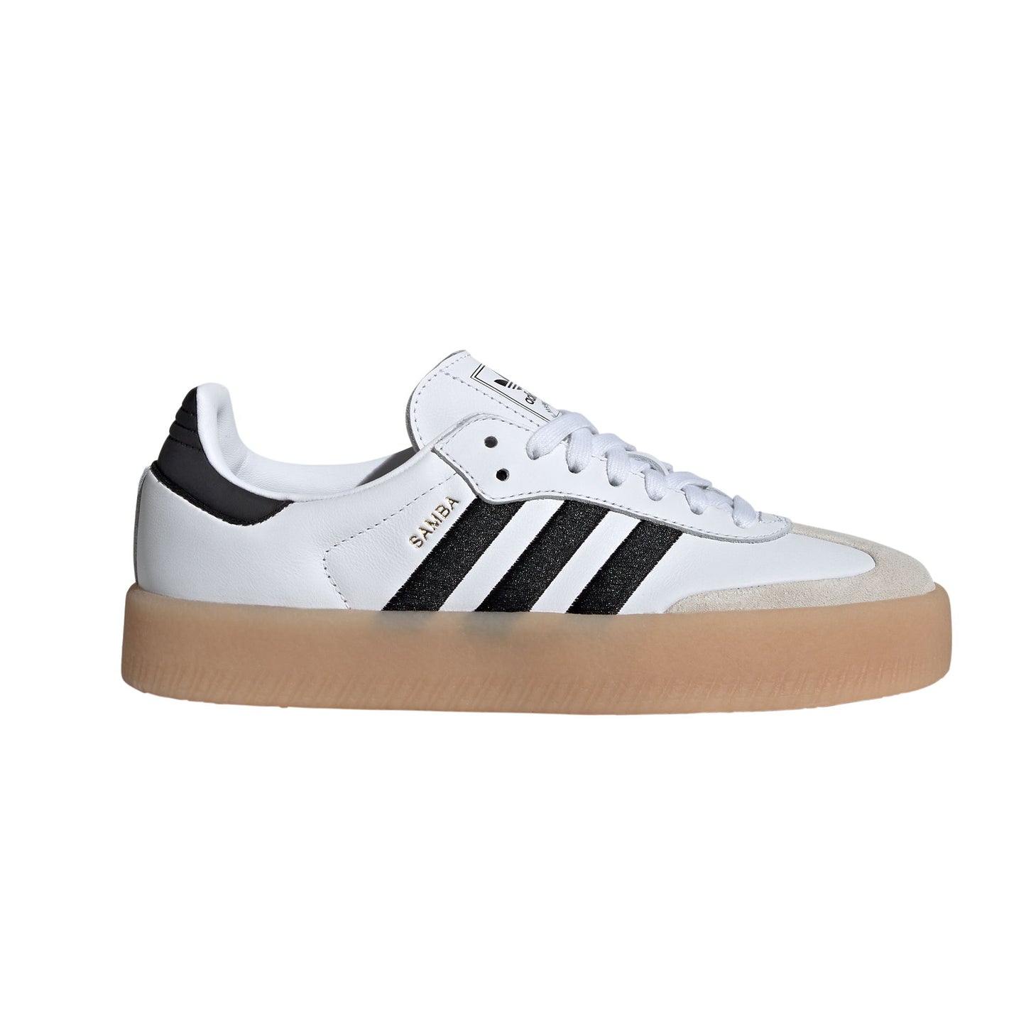 Adidas Sambae Sneakers in Black/White, size 6 (fits like 6.5)