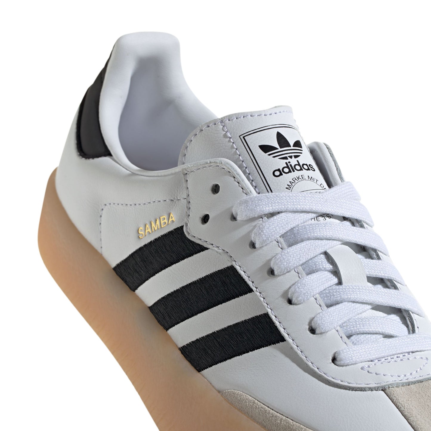 Adidas Sambae Sneakers in Black/White, size 6 (fits like 6.5)