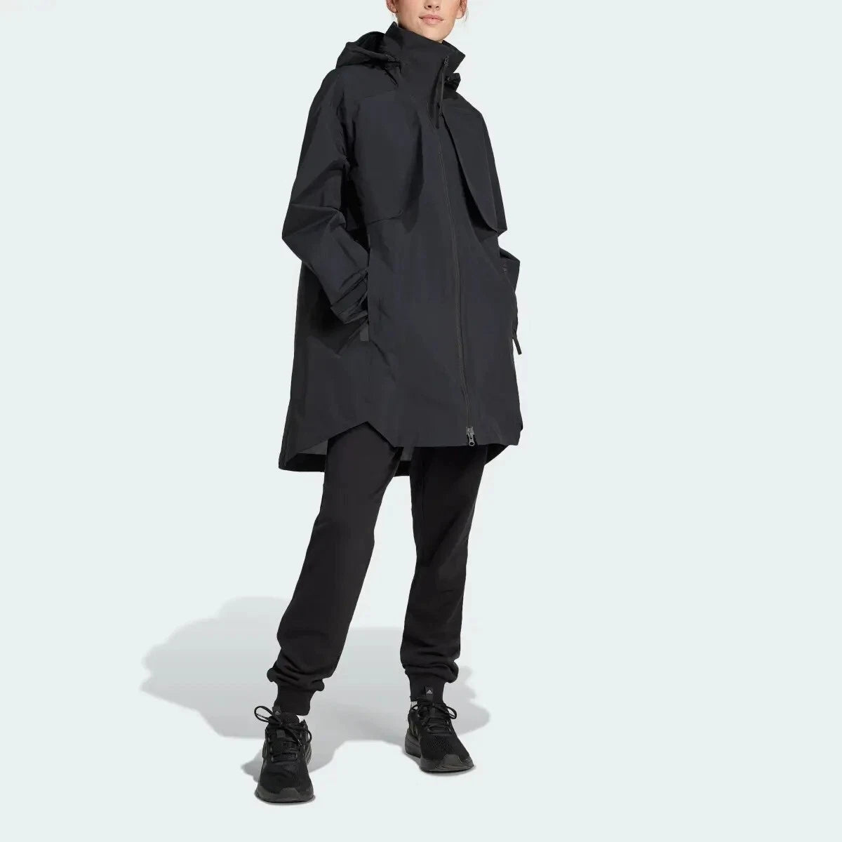 Adidas MyShelter "Rain.Rdy" Rain Jacket in Black, size Medium