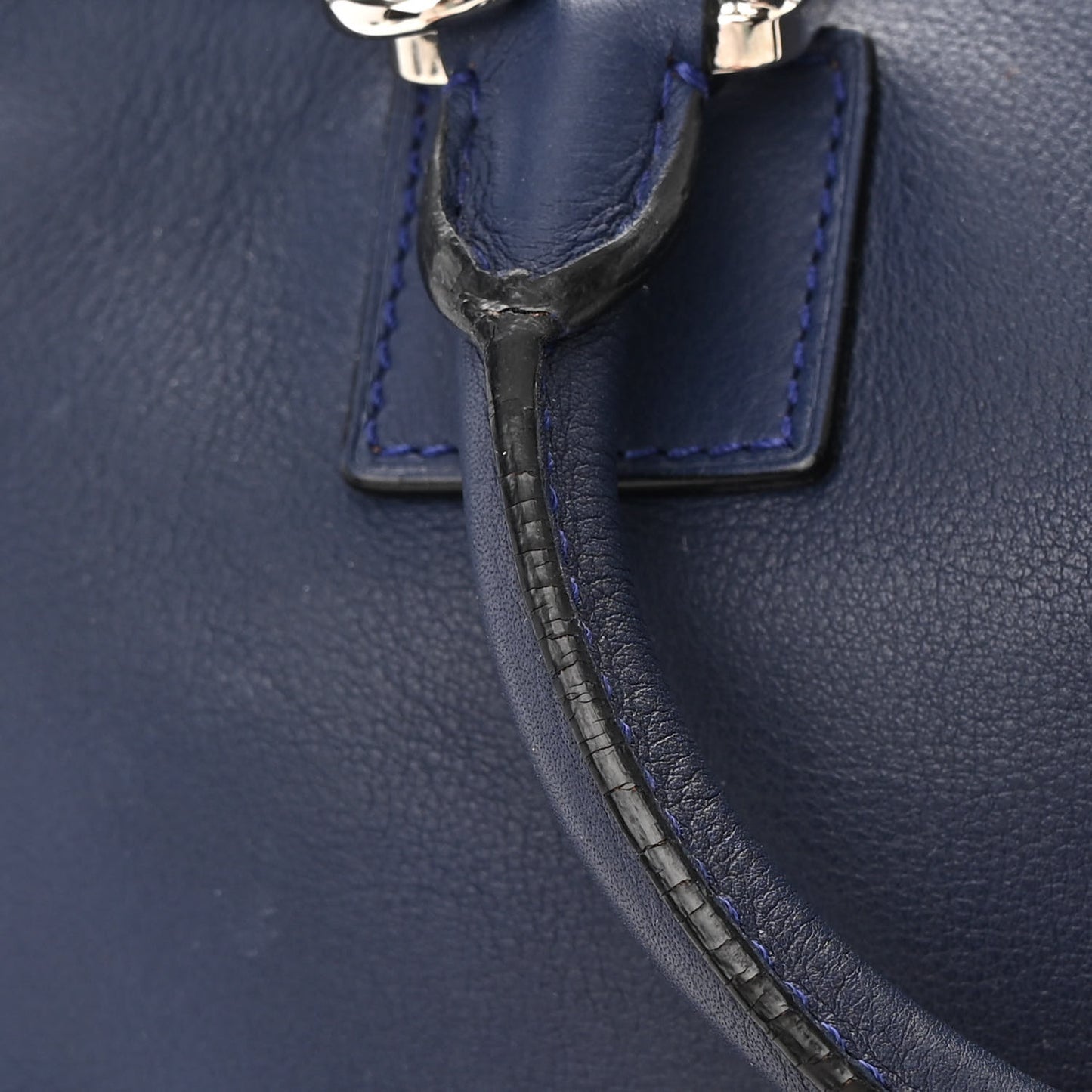 Loewe Amazona 28 Bag in Navy Nappa Calfskin