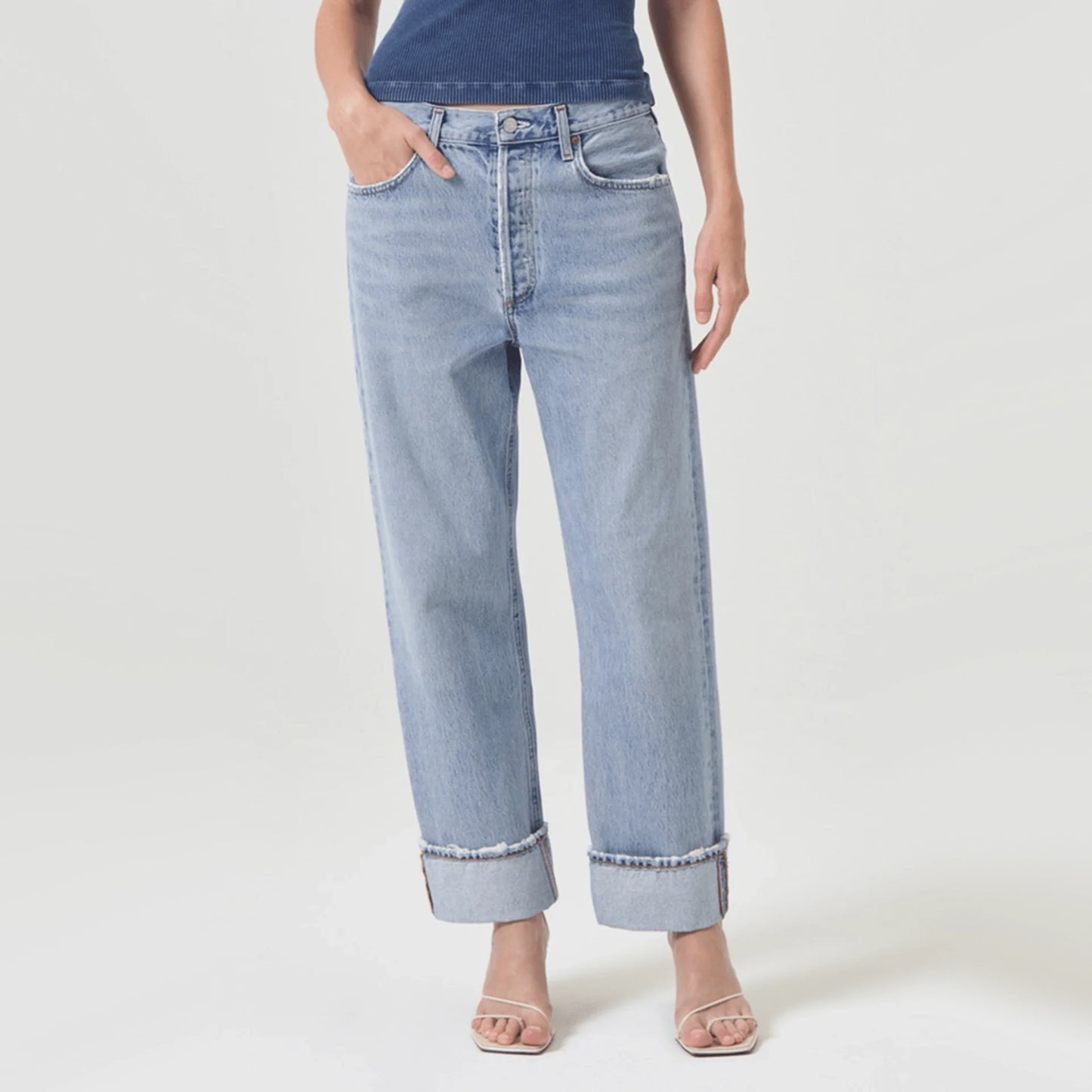 Agolde "Fran" Jeans in "Force", size 25 (fits like size 26)