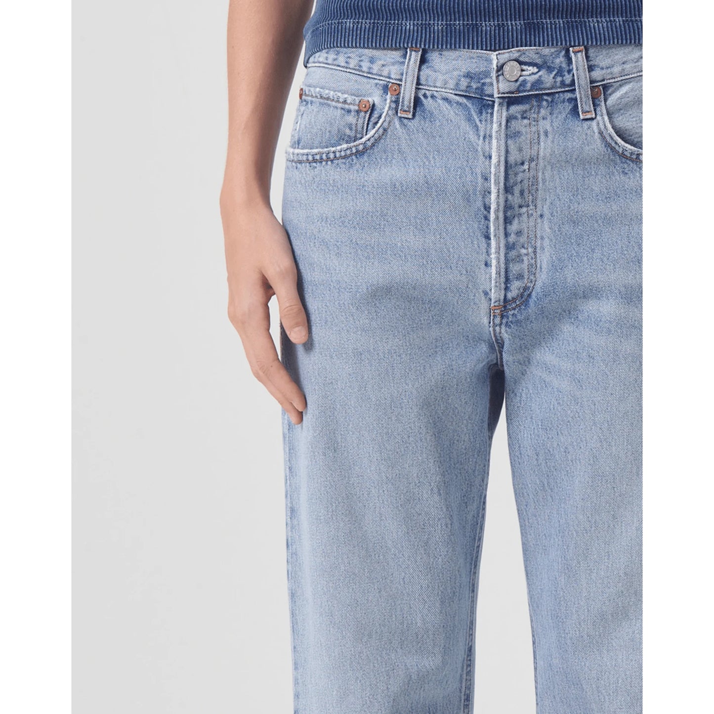Agolde "Fran" Jeans in "Force", size 25 (fits like size 26)