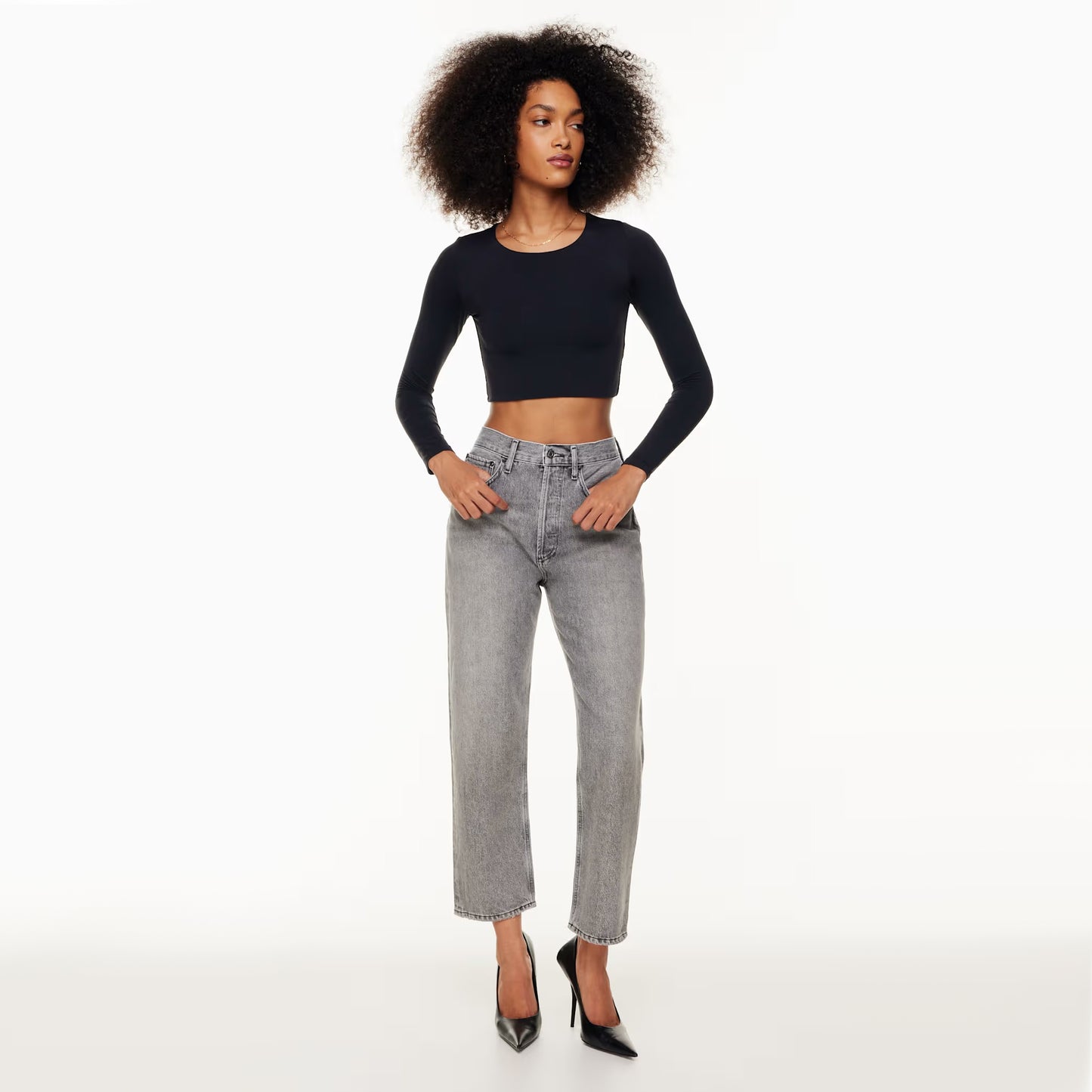 AGOLDE 90's Crop Jean in "Trip", size 29