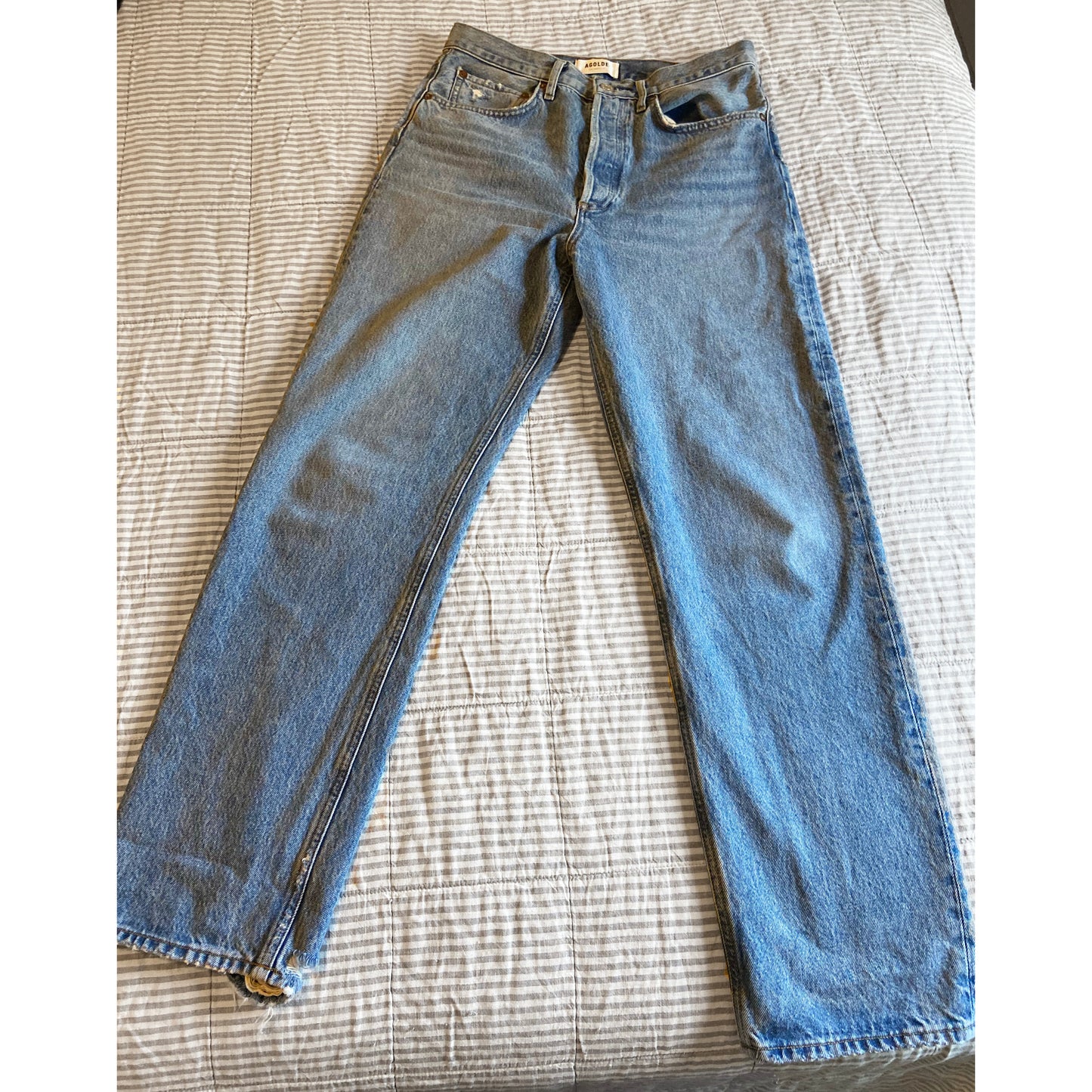 AGOLDE 90's Straight Leg Jean in "Scheme", size 26