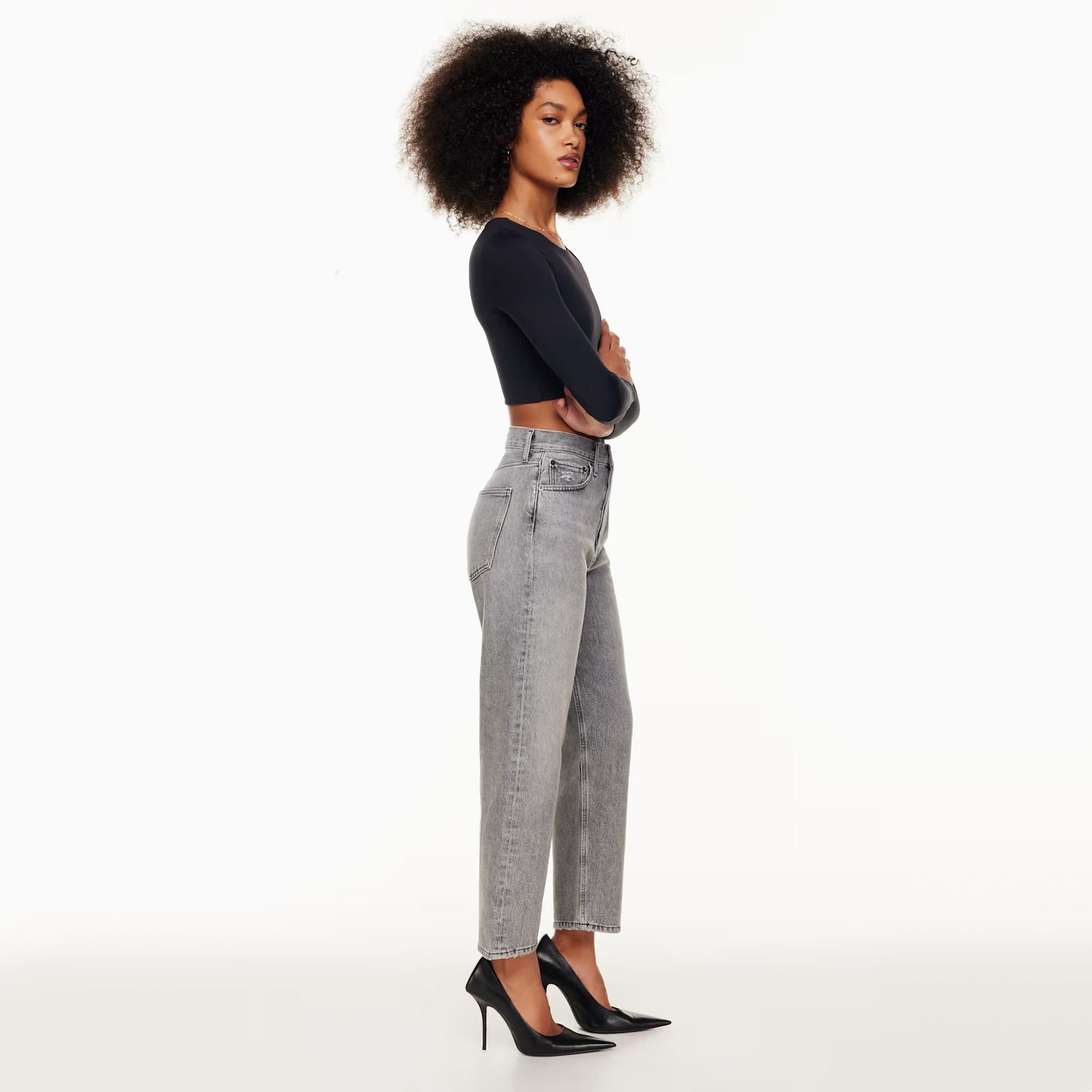 AGOLDE 90's Crop Jean in "Trip", size 29