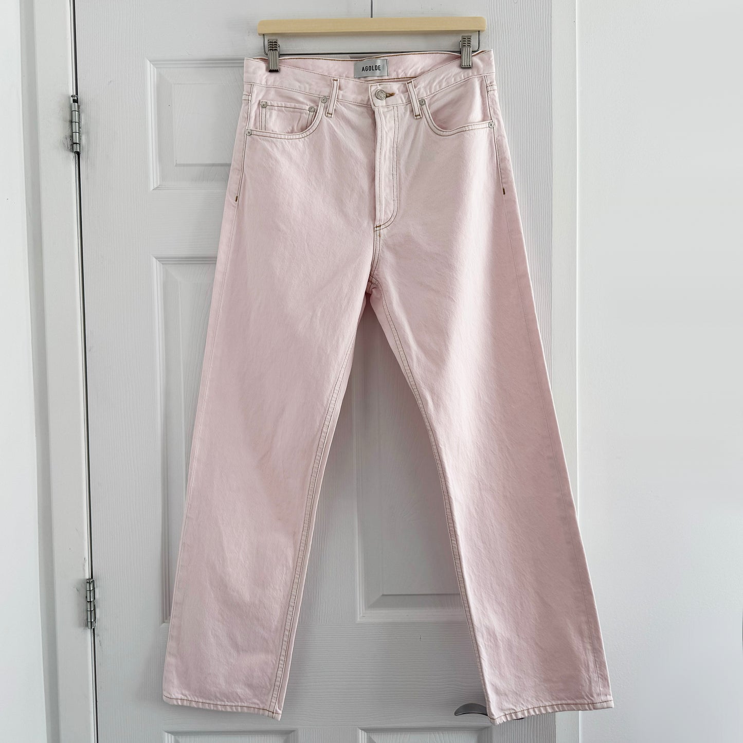 AGOLDE 90's Jean in Cosmos (pink), size 27