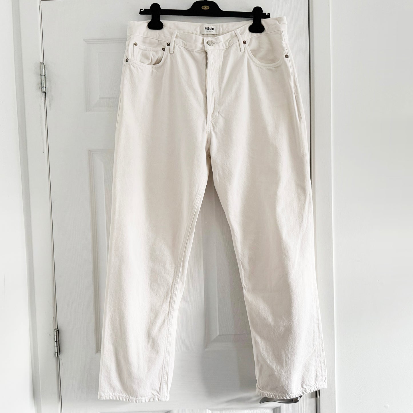 AGOLDE 90's Pinch Waist Jeans in "Drum", size 34