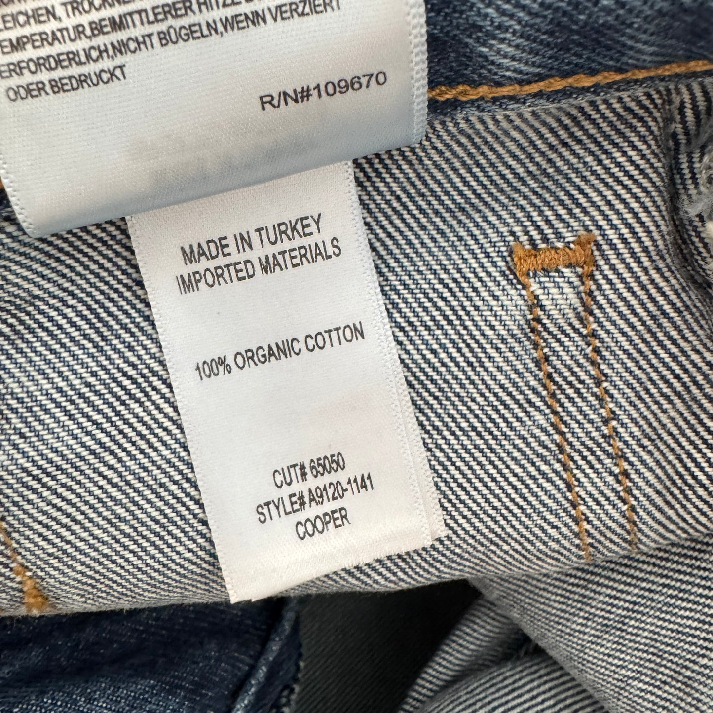 AGOLDE "Cooper" Cargo Jean in "Regulation", size 29