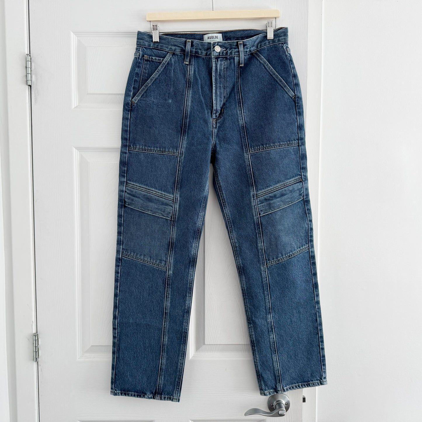 AGOLDE "Cooper" Cargo Jean in "Regulation", size 29