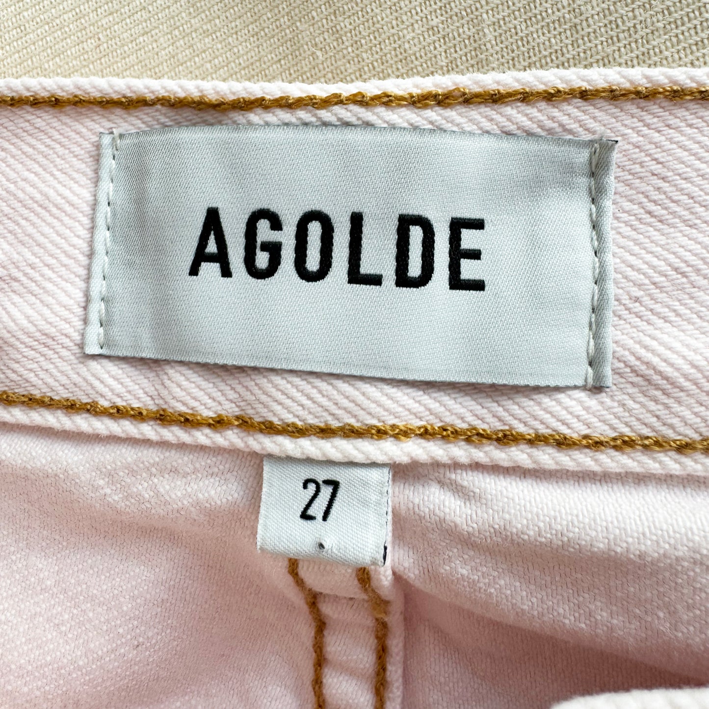AGOLDE 90's Jean in Cosmos (pink), size 27