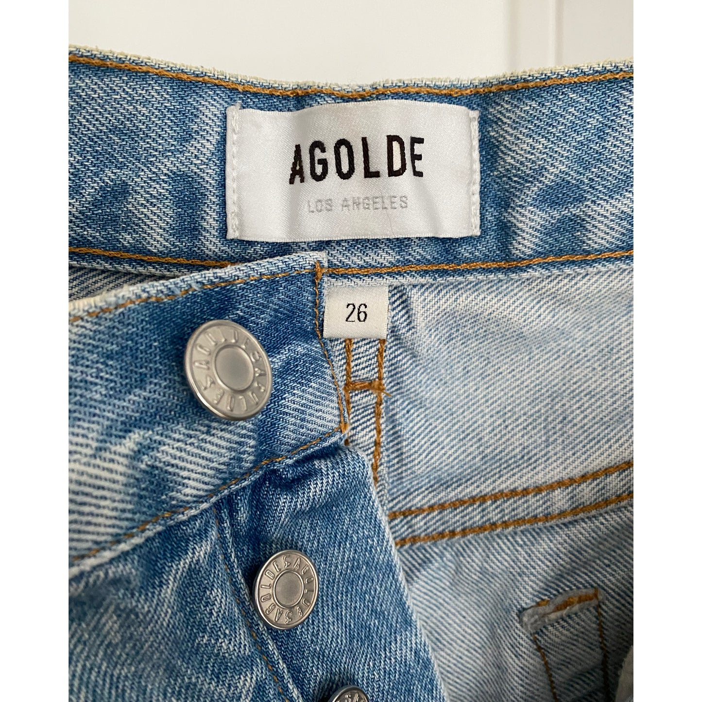 AGOLDE "Parker" Shorts in "Encore", size 26