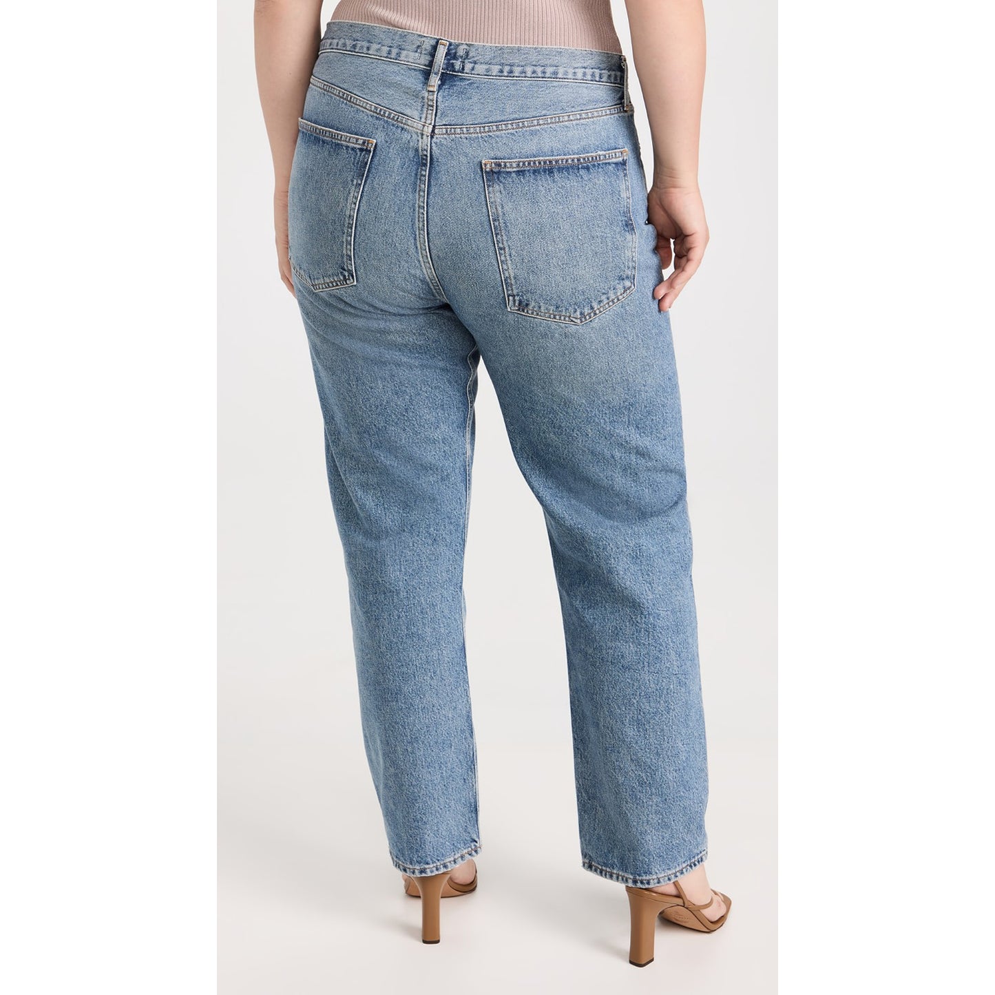 AGOLDE 90's Pinch Waist Jeans in "Navigate", size 34