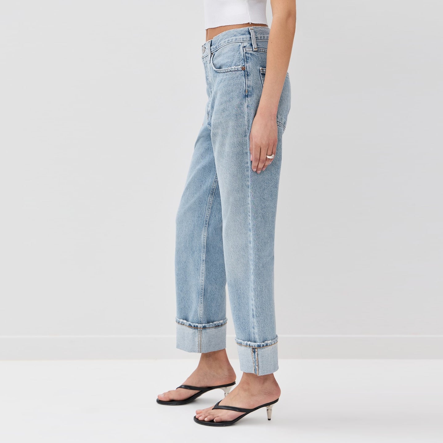 Agolde "Fran" Jeans in "Force", size 25 (fits like size 26)