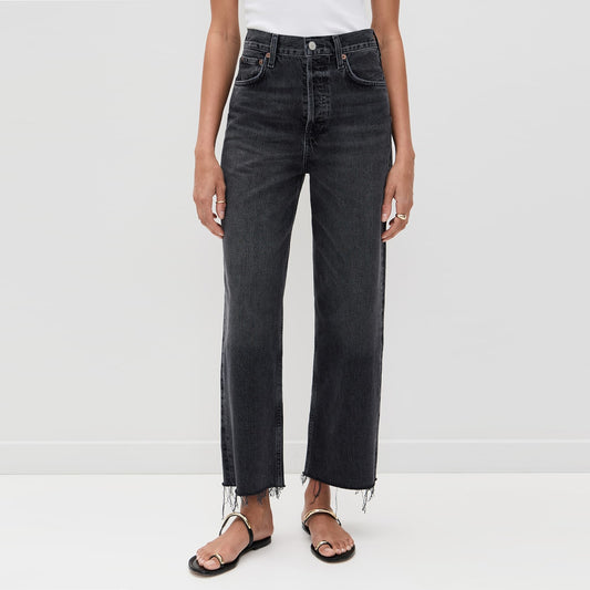 AGOLDE "Ren" Jean in "Arcane" Black, size 26