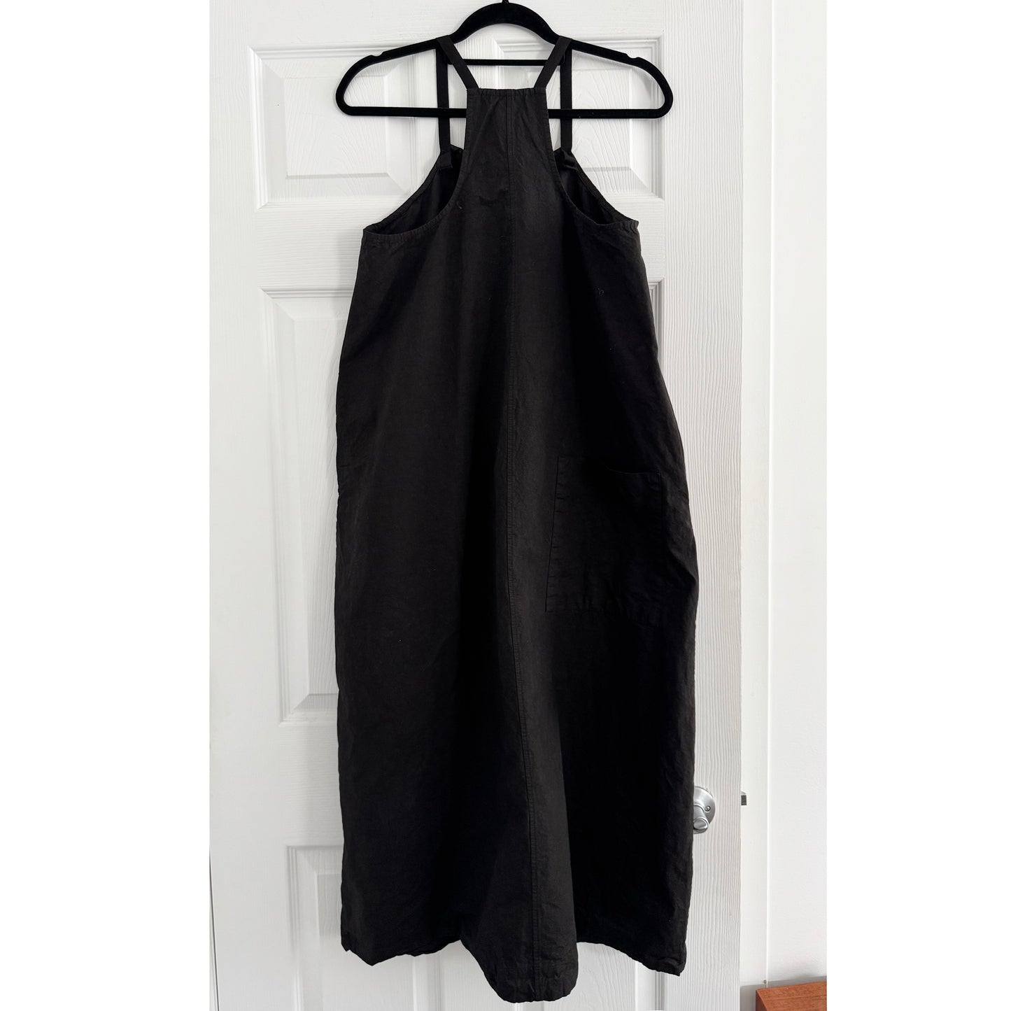 Album di Famiglia "Salopette" Dress in Black, size Small