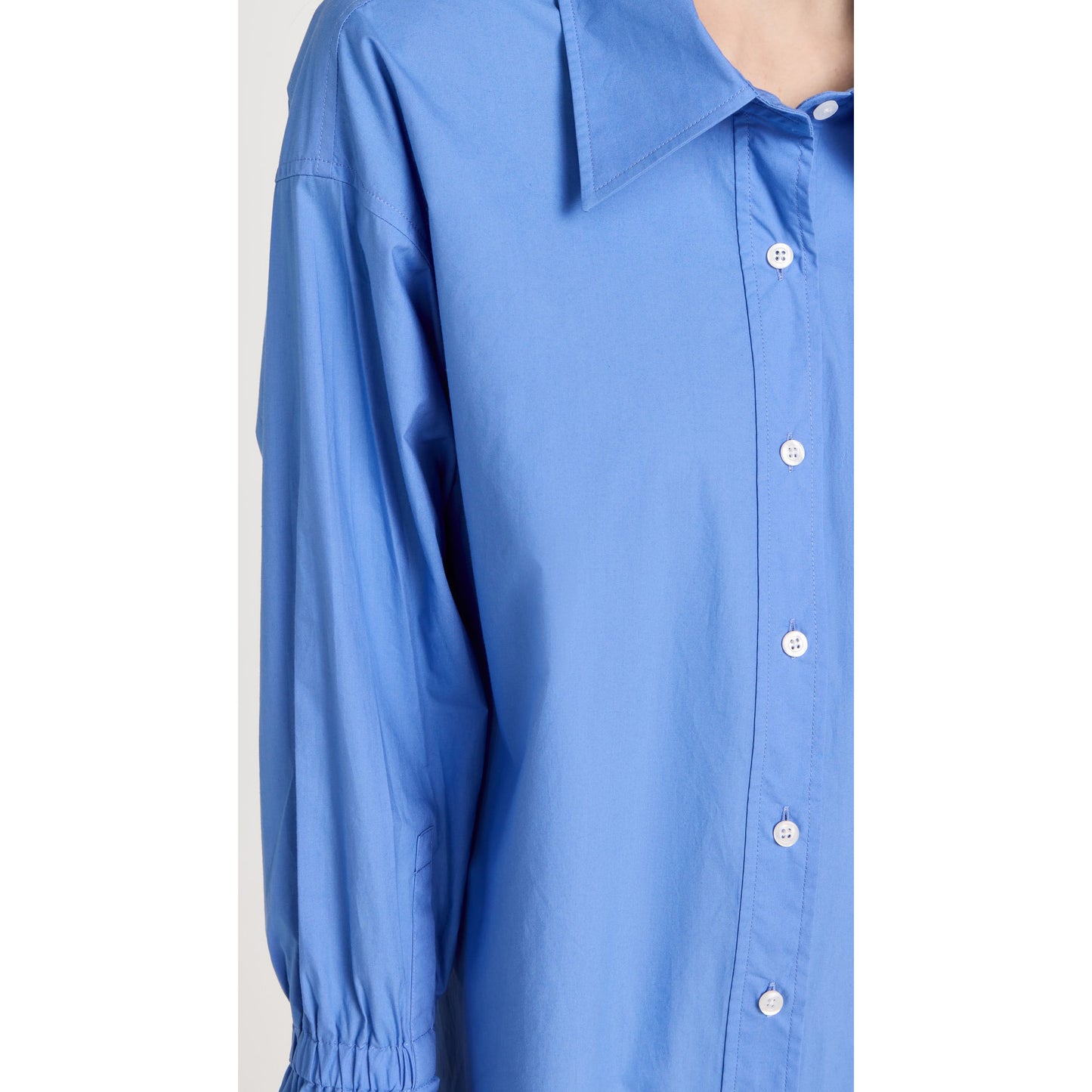 A.L.C. "Monica" Blue Poplin Shirt, size 4 (fits oversize!!)