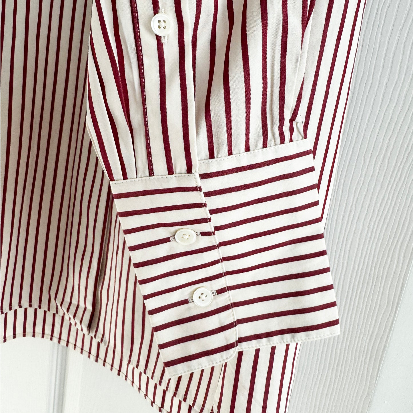 Alexa Chung x Madewell "Lou" Poplin Shirt in "Aroma", size Small