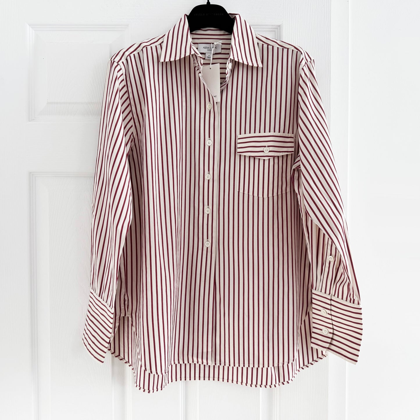 Alexa Chung x Madewell "Lou" Poplin Shirt in "Aroma", size Small