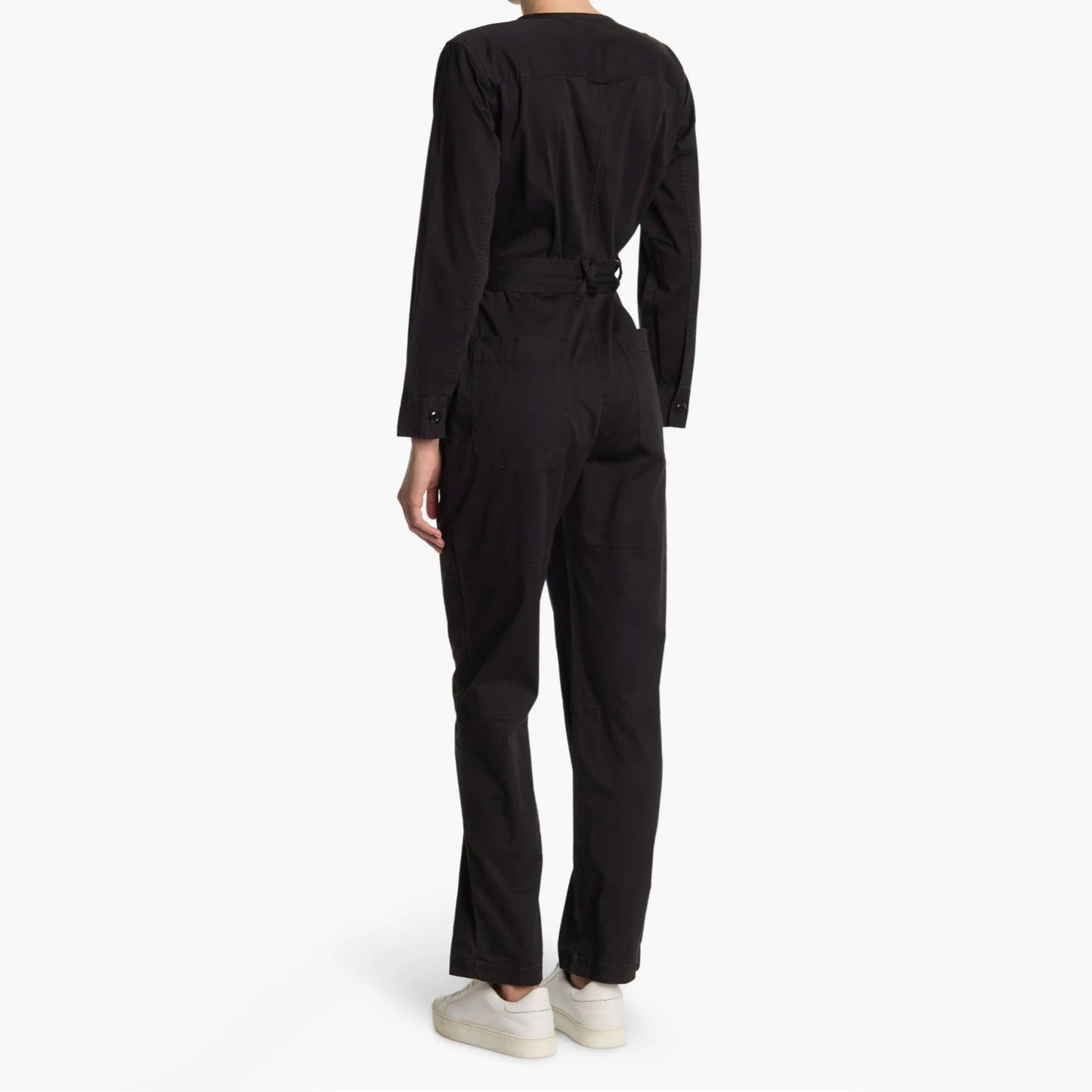 Alex Mill "Jo" Belted Jumpsuit in Black, size XS