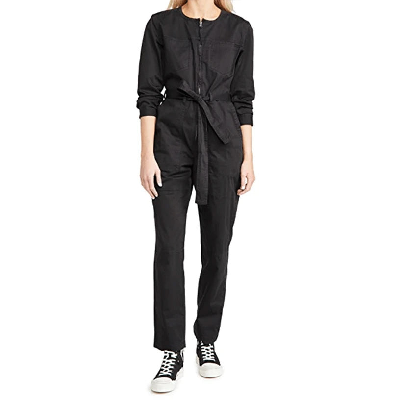 Alex Mill "Jo" Belted Jumpsuit in Black, size XS