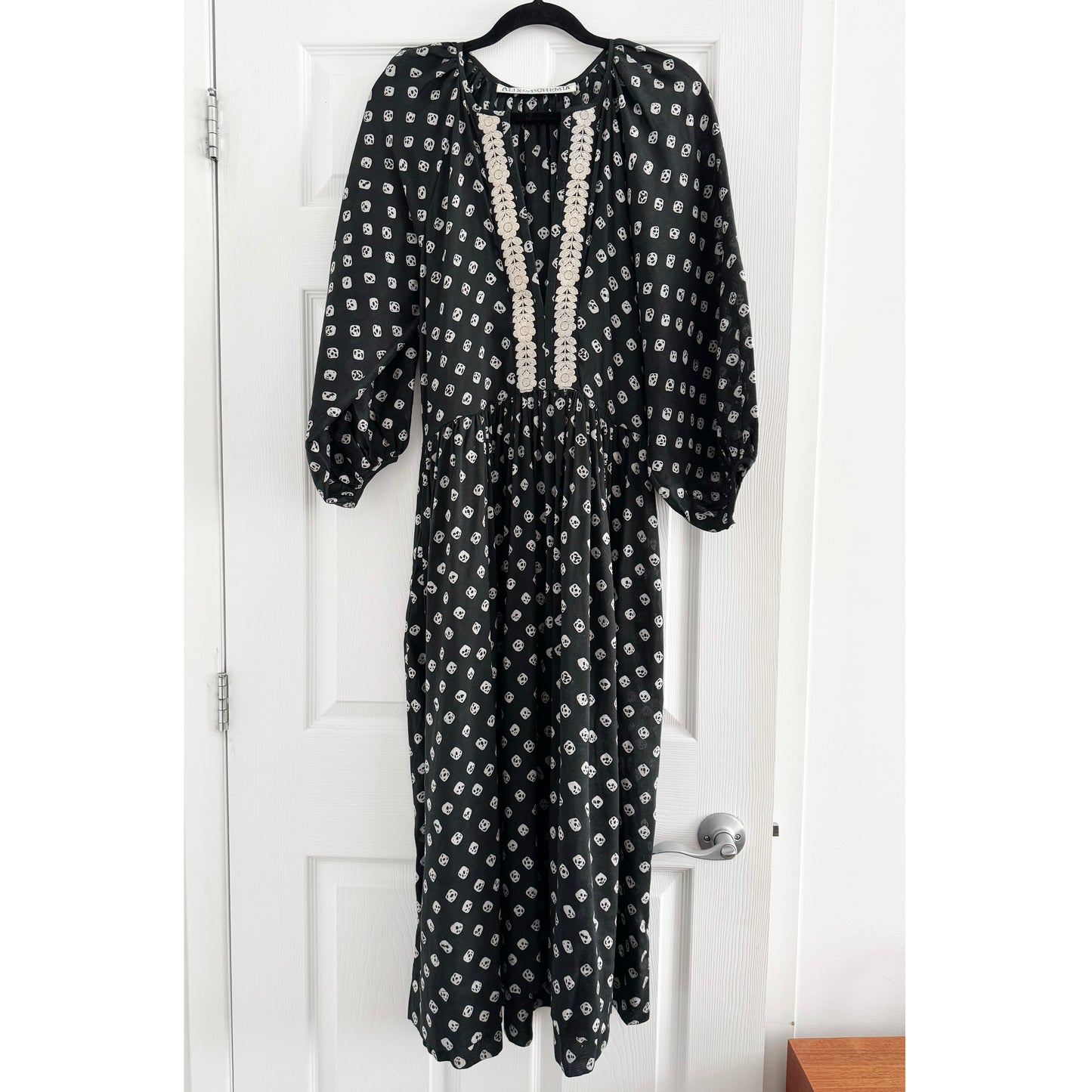 Alix of Bohemia "Talitha" Dress in "Licorice, fits like Size Small