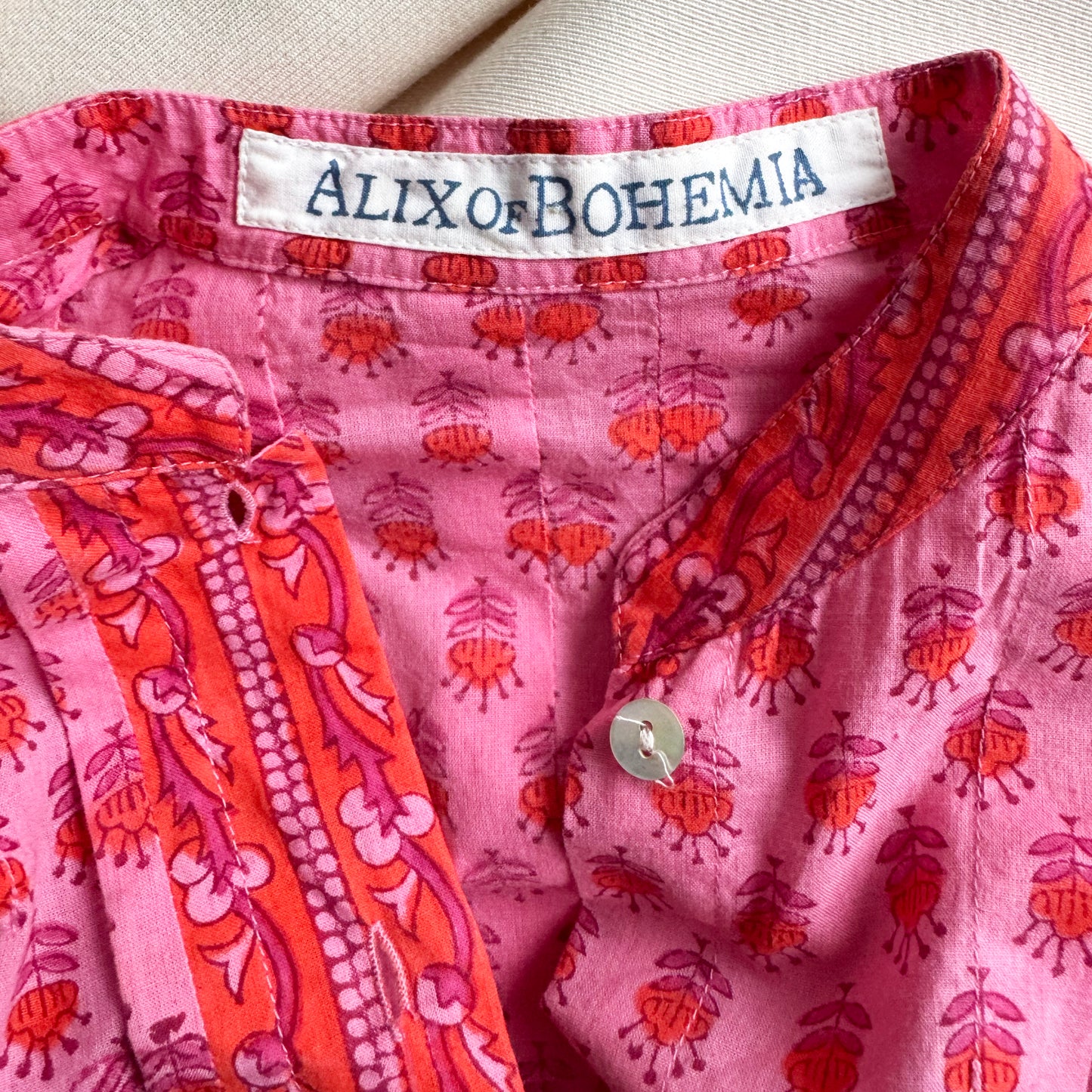 Alix of Bohemia "Rhiannon" Quince Top, size Small