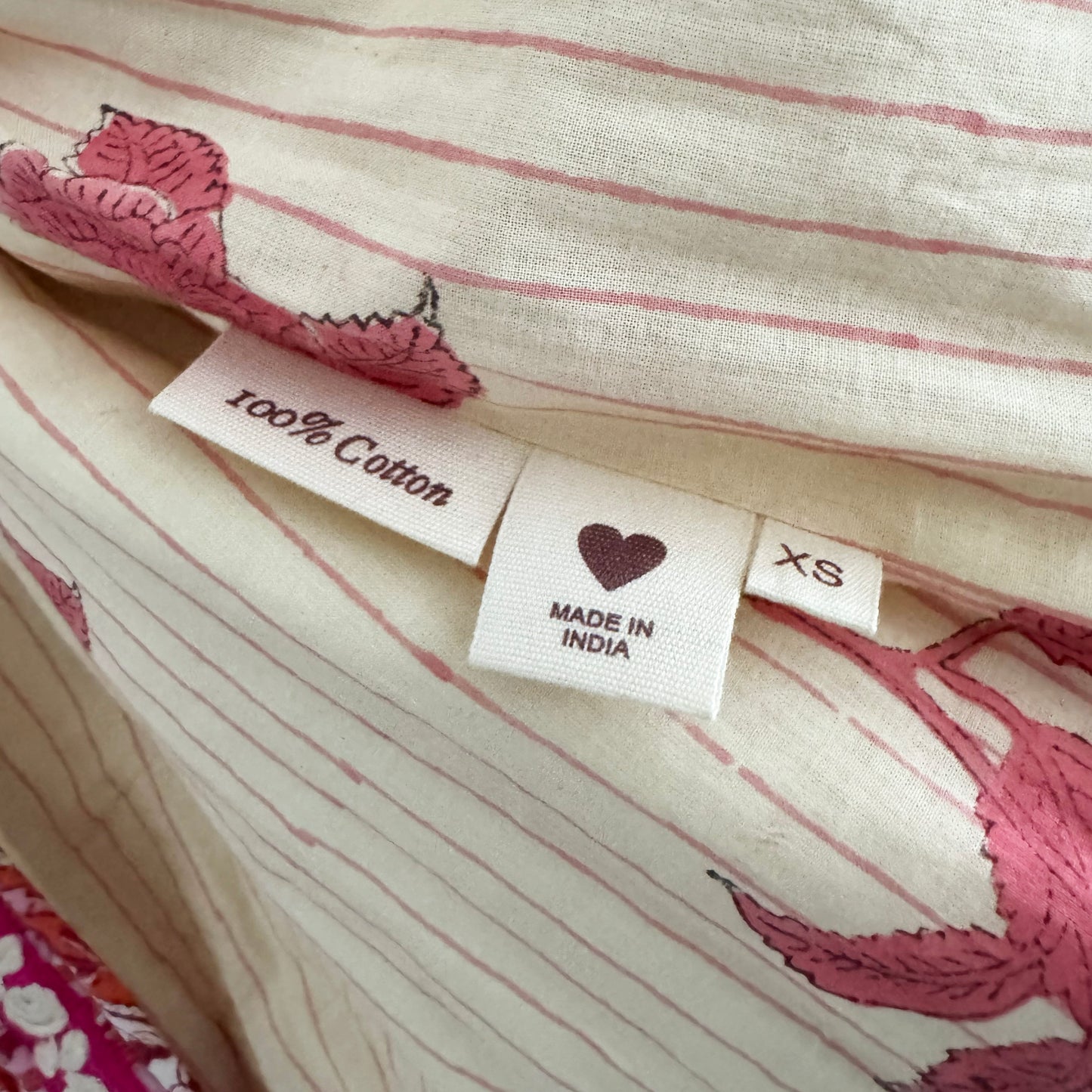 Alix of Bohemia "Hudson" Printed Jacket in Hydrangea Pink, Size XS