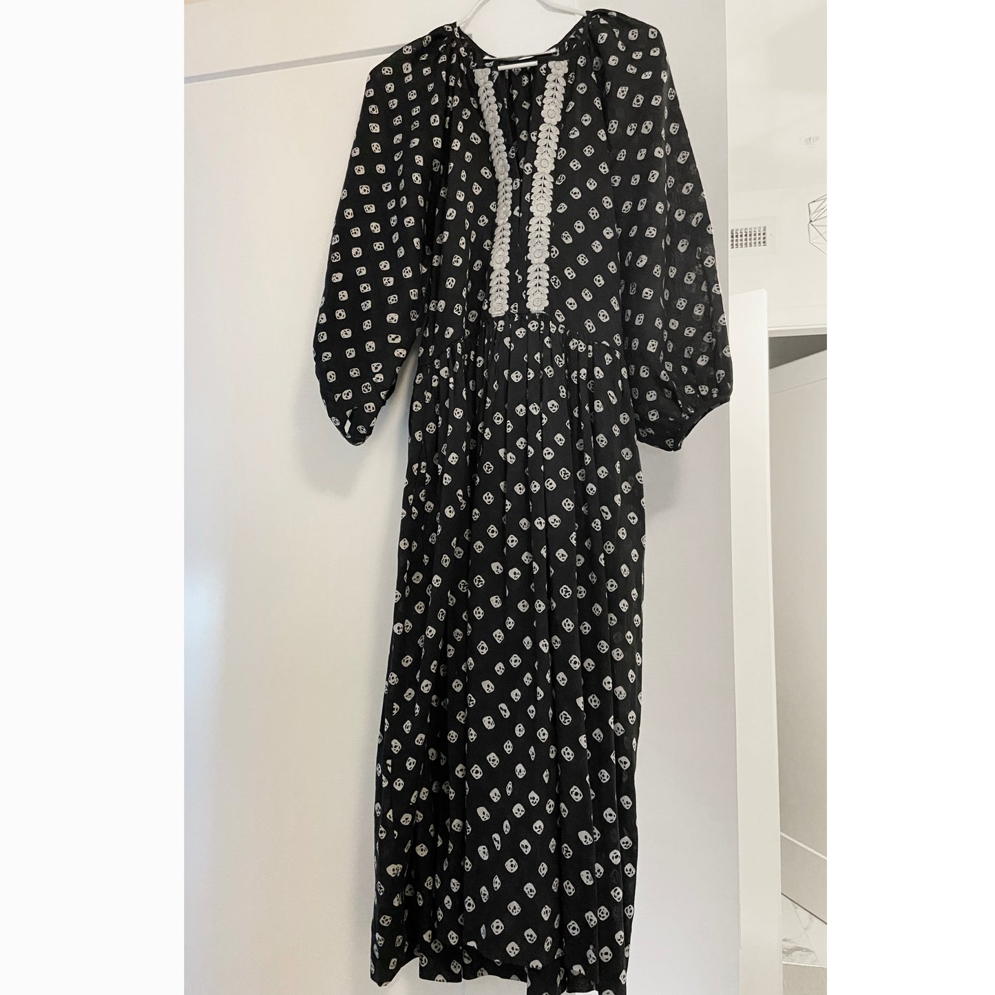 Alix of Bohemia "Talitha" Dress in "Licorice, size Medium (fits like Size Small)