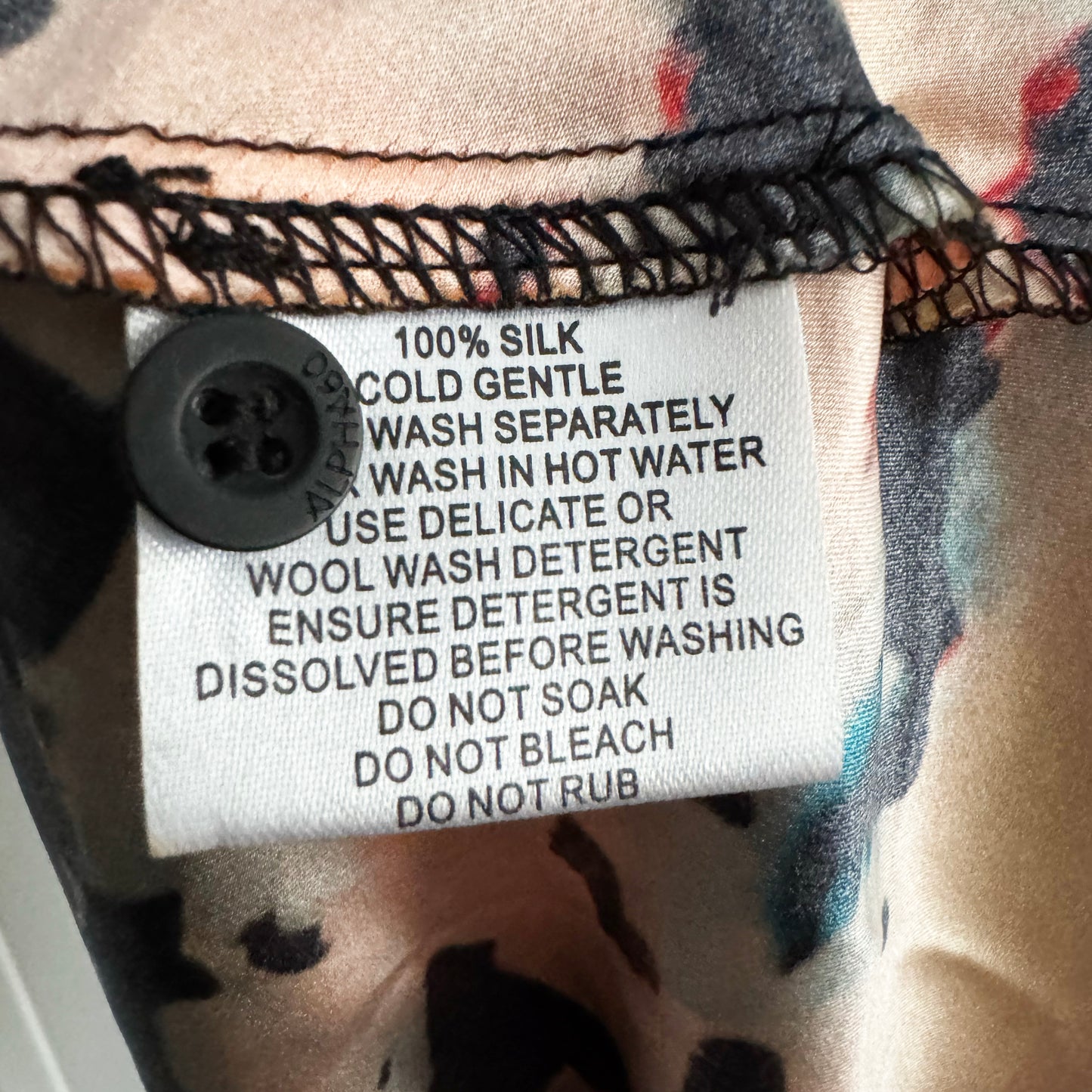 ALPHA60 "Adrian" Dress in "Tortoise", size Small