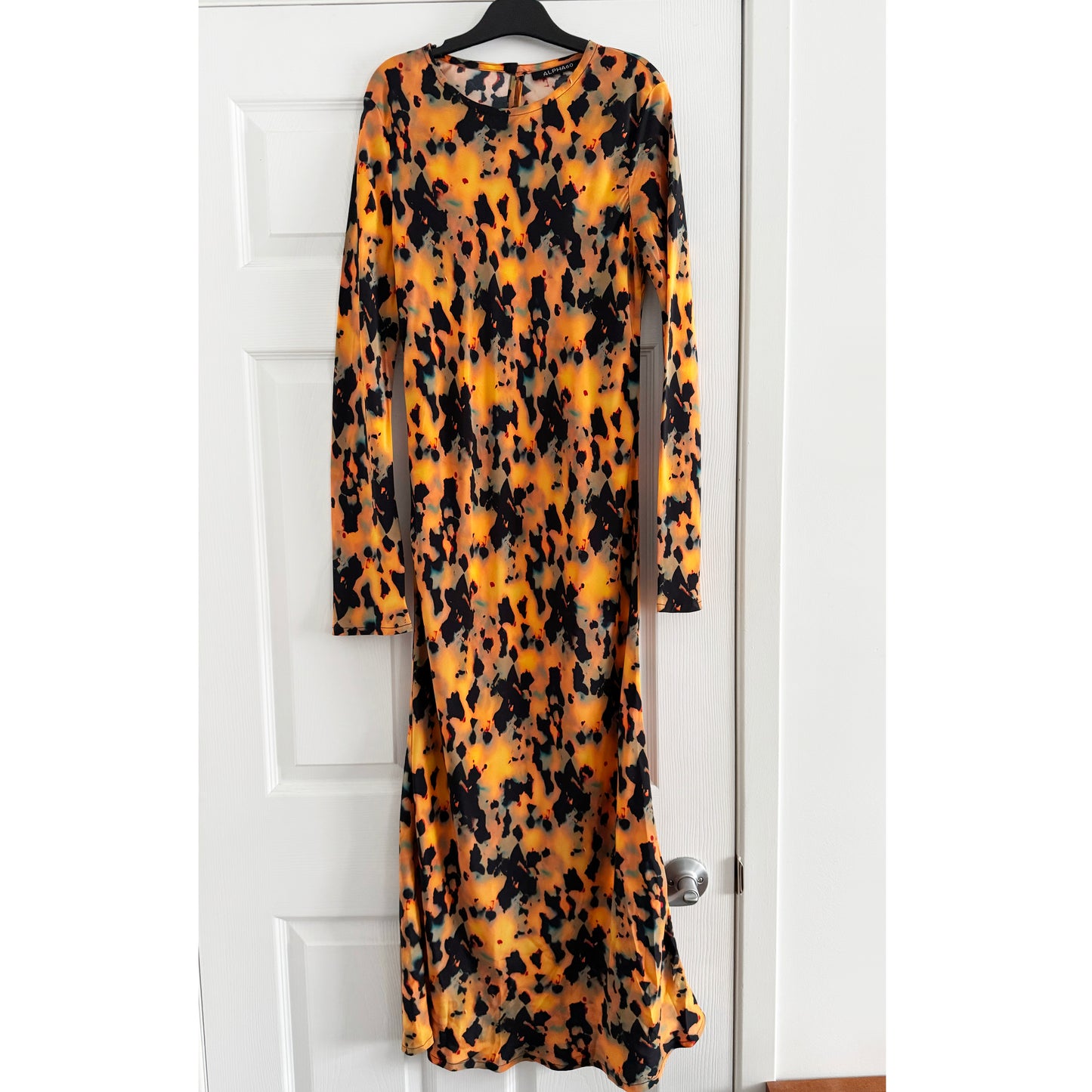 ALPHA60 "Adrian" Dress in "Tortoise", size Small