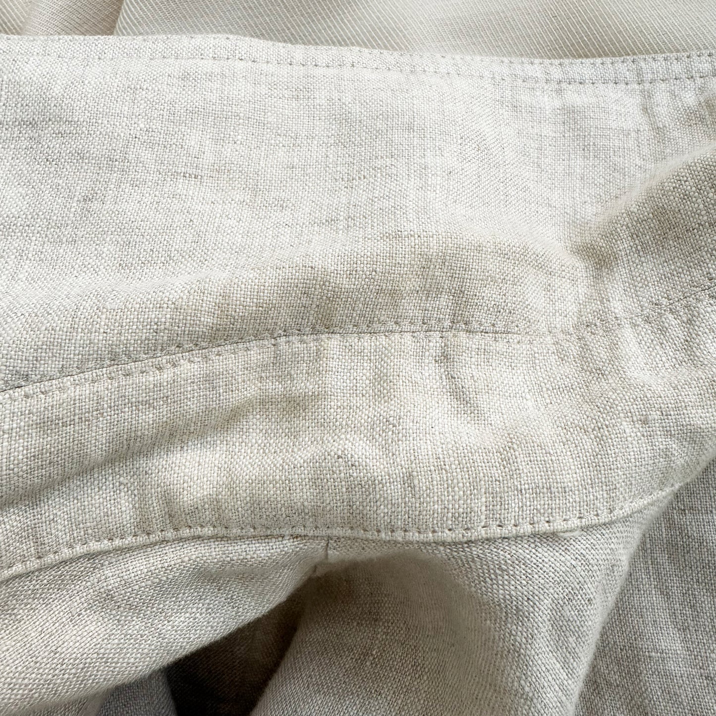 & Other Stories Linen Trench in Natural, size Medium