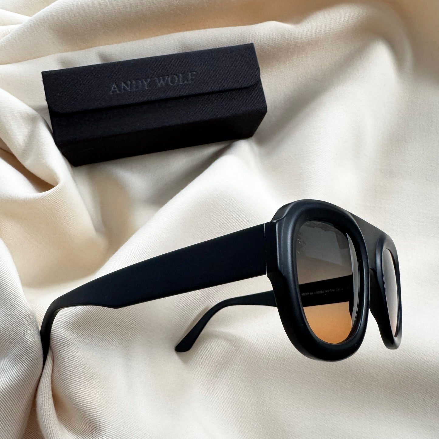 Andy Wolf "Keith" Sunglasses in Black