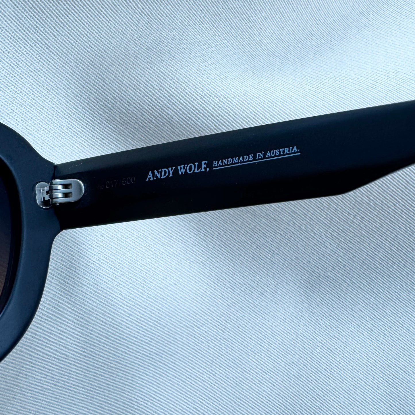 Andy Wolf "Keith" Sunglasses in Black
