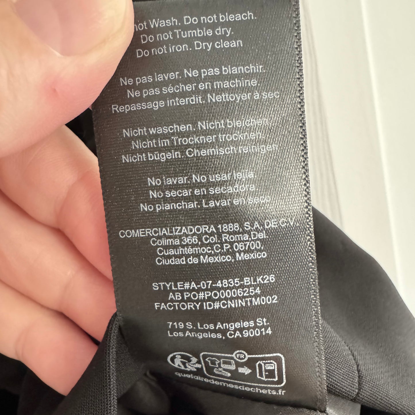 Anine Bing "Venice" Vest in Black, size Medium