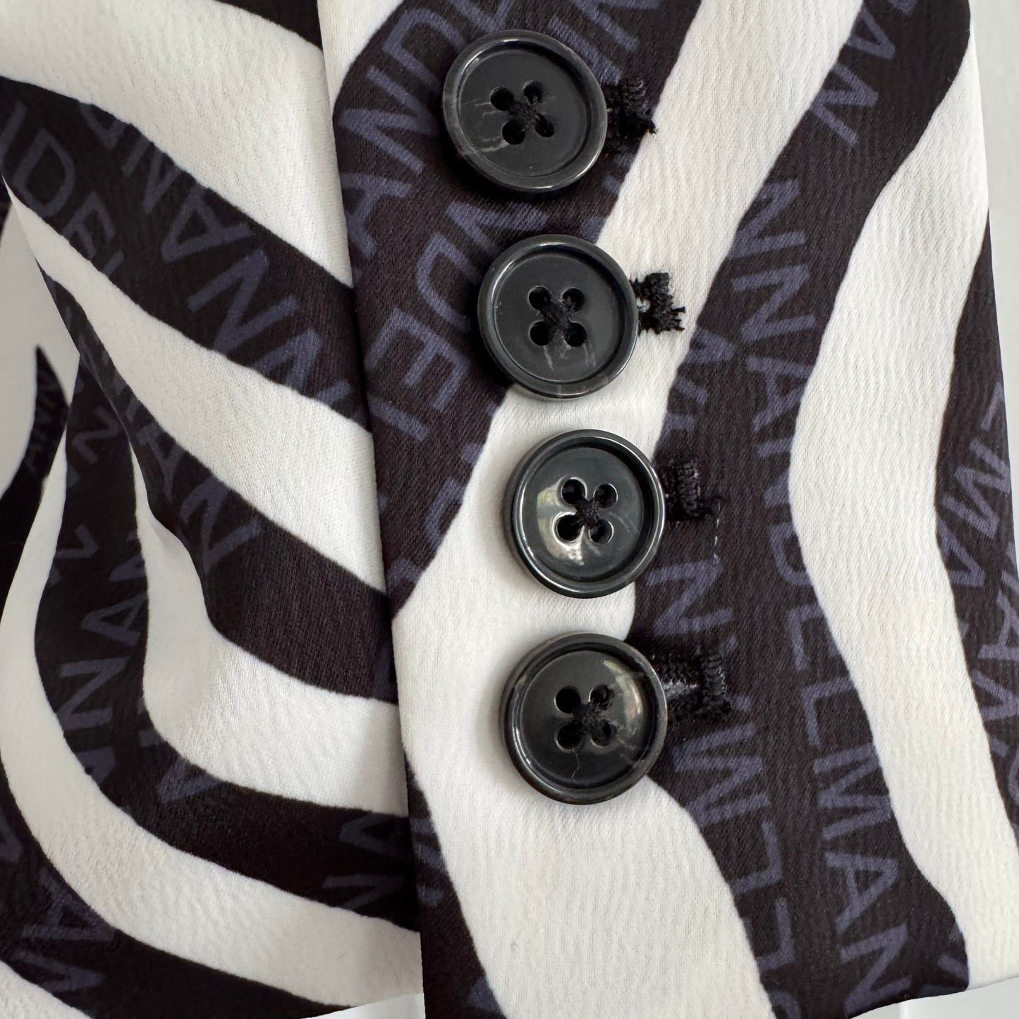 Ann Andelman Zebra Print Blazer, size 34