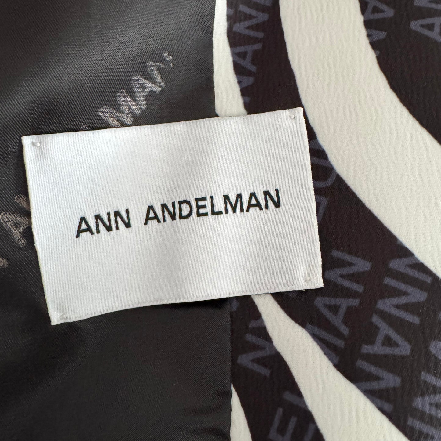Ann Andelman Zebra Print Blazer, size 34