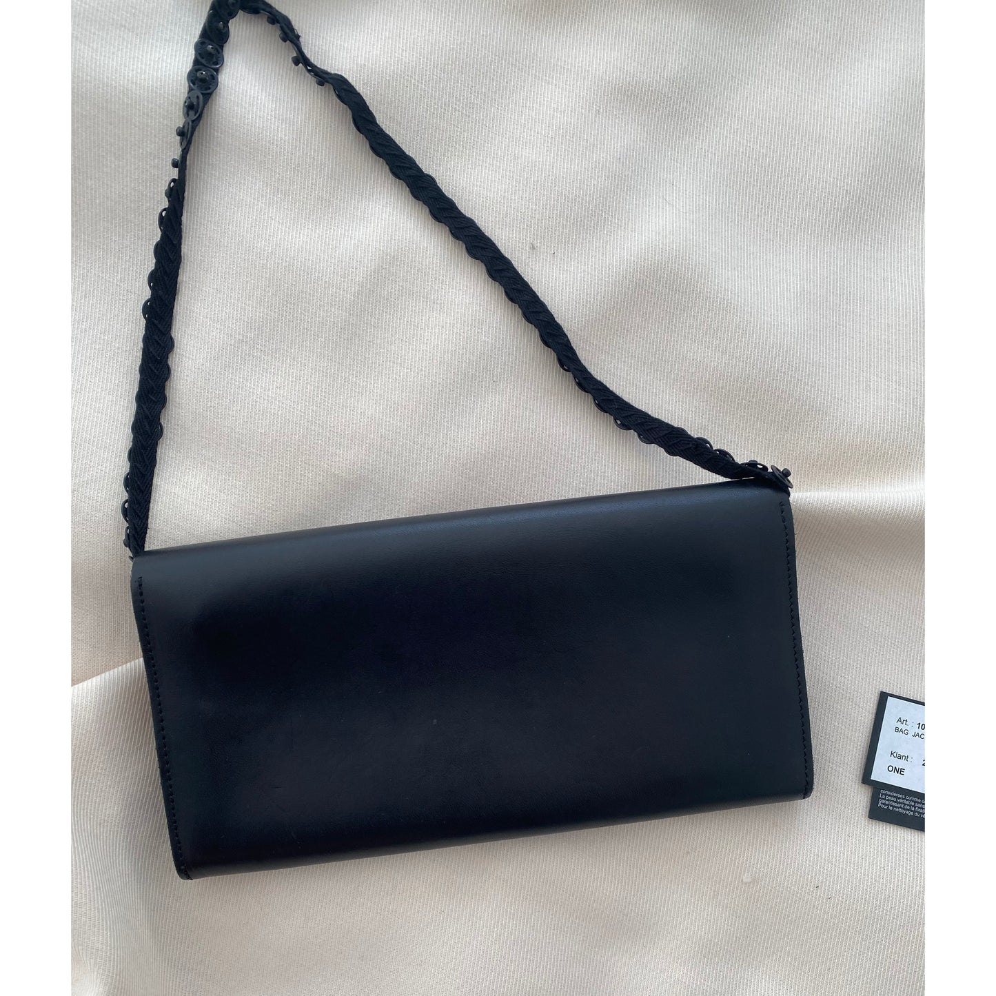 Ann Demeuelemeester Wallet on "Chain" in Black