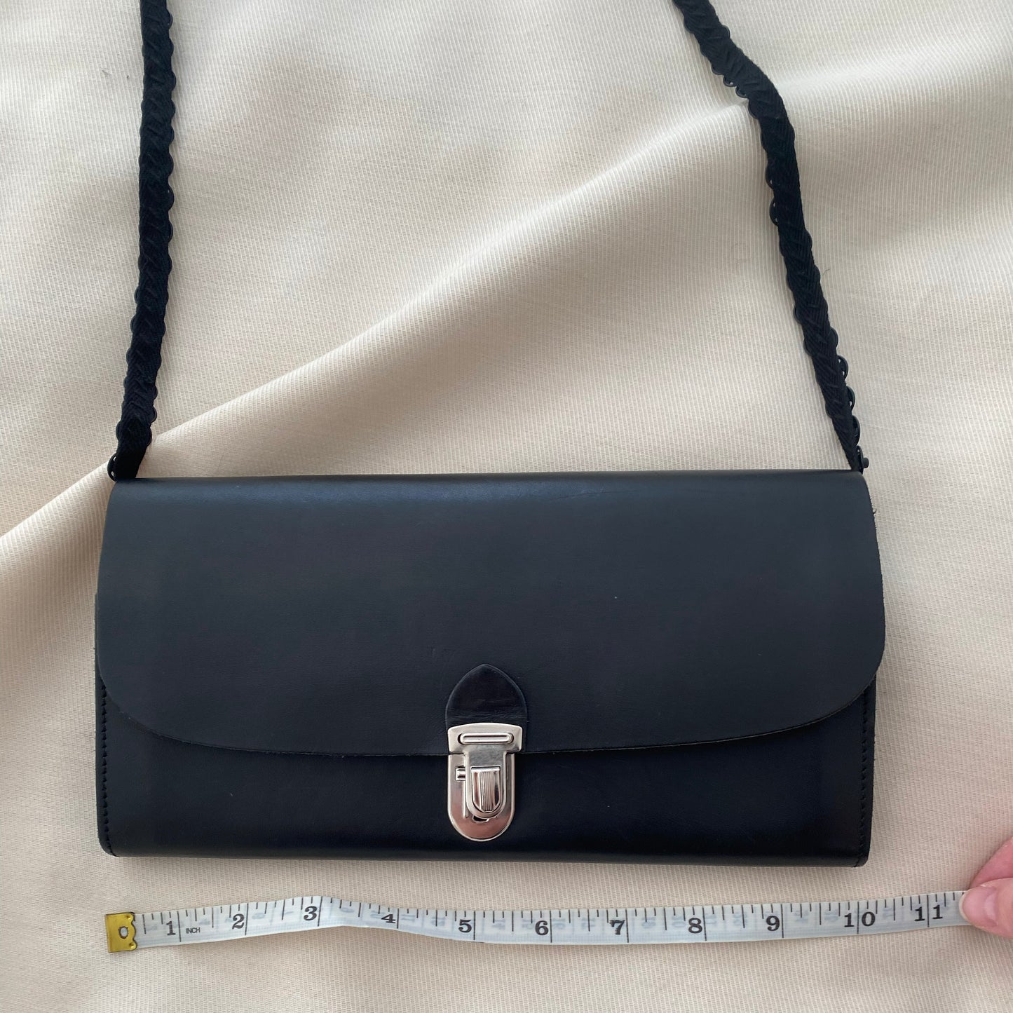 Ann Demeuelemeester Wallet on "Chain" in Black