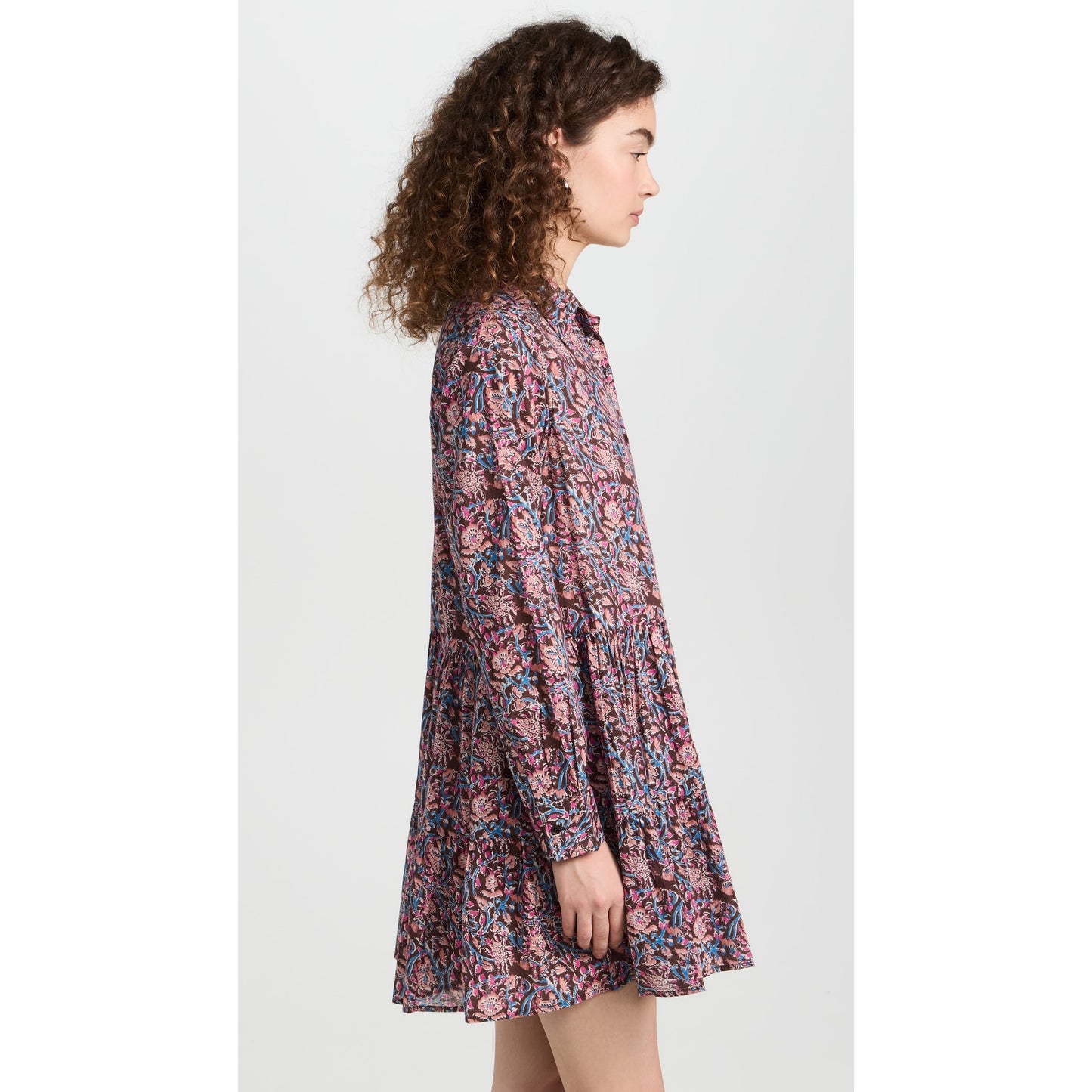 Apiece Apart "Anna" Shirtdress in "Bella Floral", fits size 12??