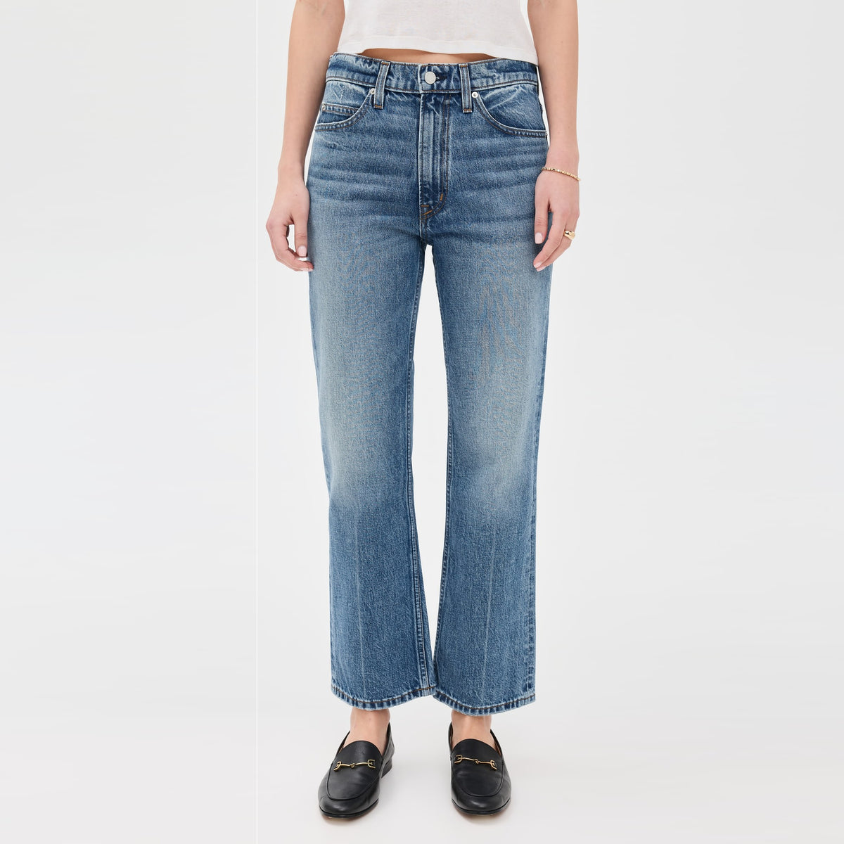 Apiece Apart "Rene"Kick Flare Jean in "Hermosa Wash", size 27