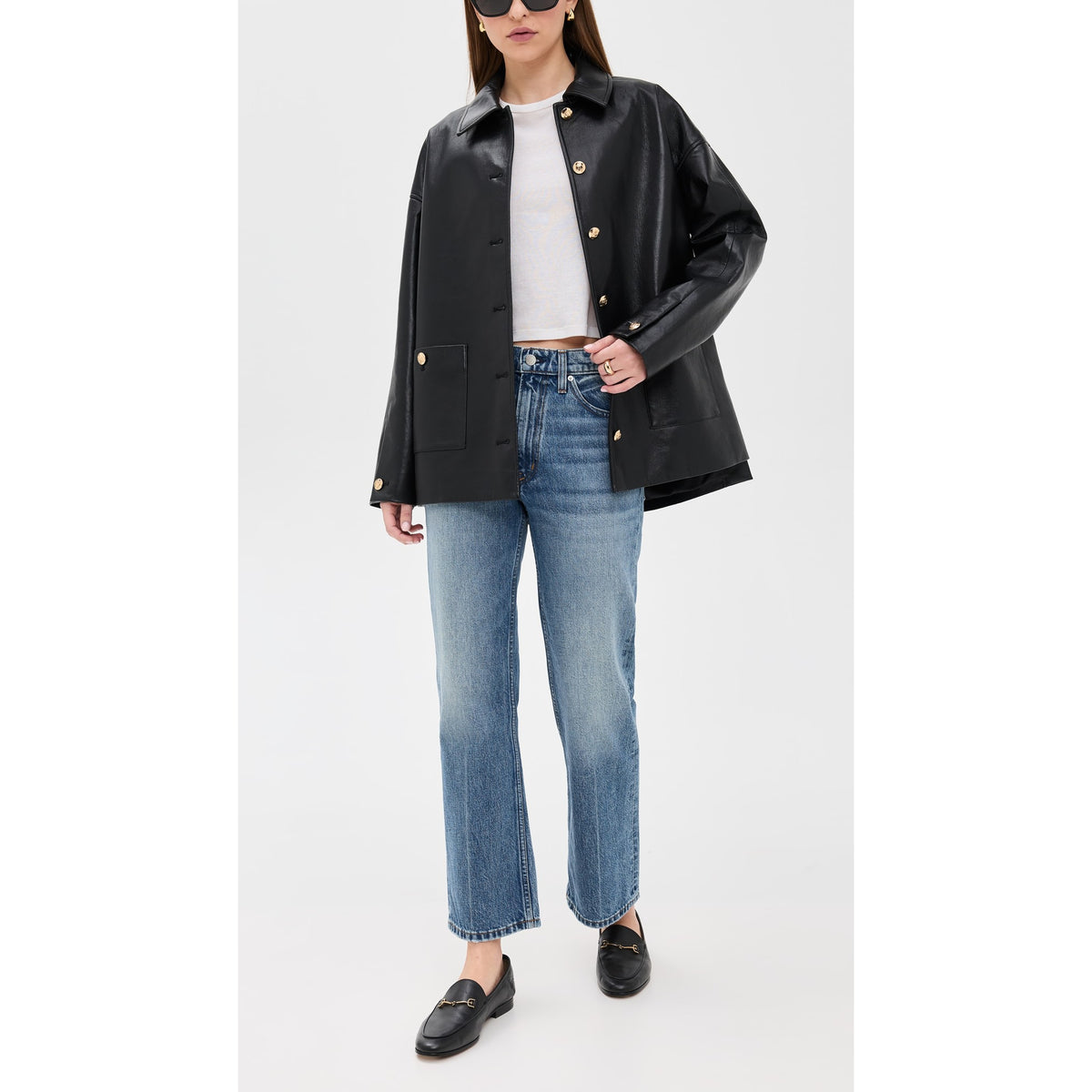 Apiece Apart "Rene"Kick Flare Jean in "Hermosa Wash", size 27